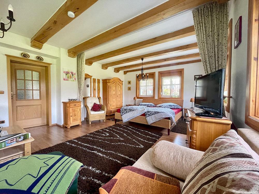 Ferienwohnung Zum Heuschober Burg  Exterior foto