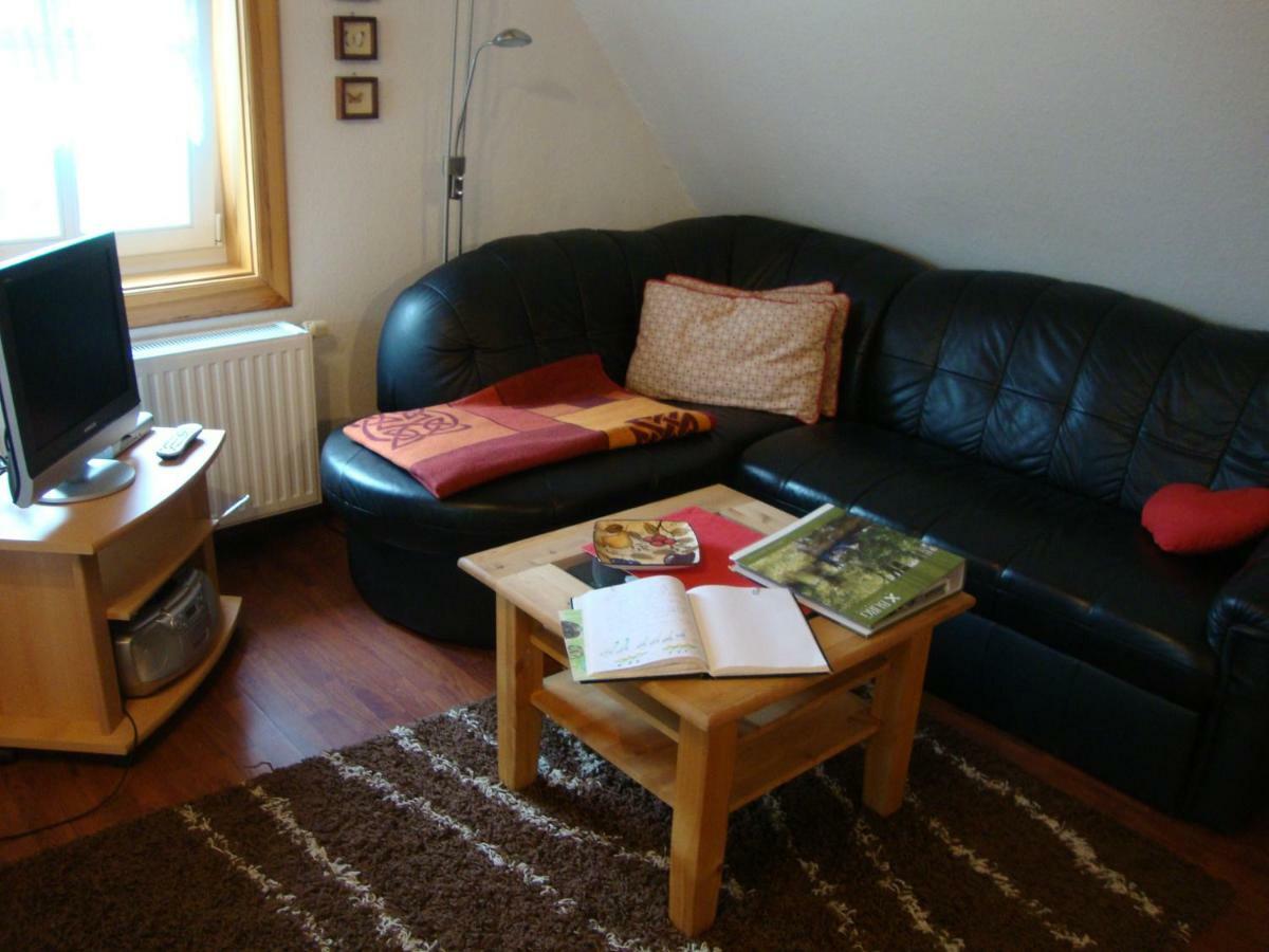 Ferienwohnung Zum Heuschober Burg  Exterior foto