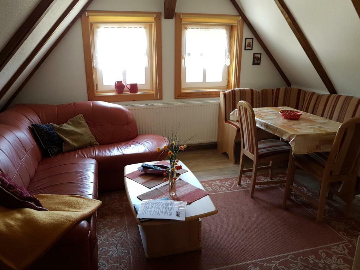 Ferienwohnung Zum Heuschober Burg  Exterior foto